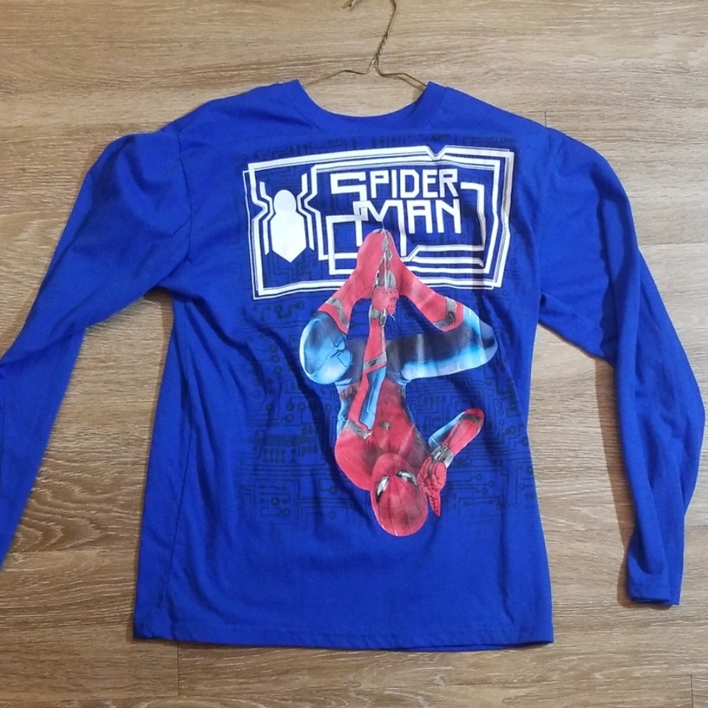 Long sleeve boys spiderman shirt nwot